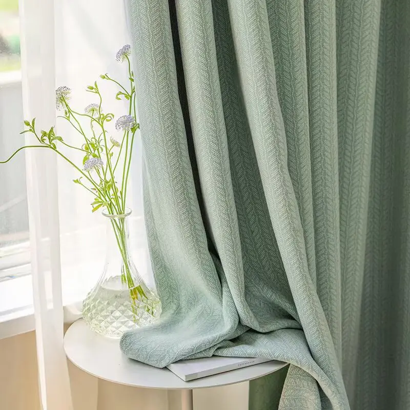 French Wheat Grain Texture Pattern Shading Curtain for Living Room Bedroom Balcony Bay Window Thickened Blackout Curtain
French Wheat Grain Texture Pattern Shading Curtain for Living Room Bedroom Balcony Bay Window Thickened Blackout Curtain