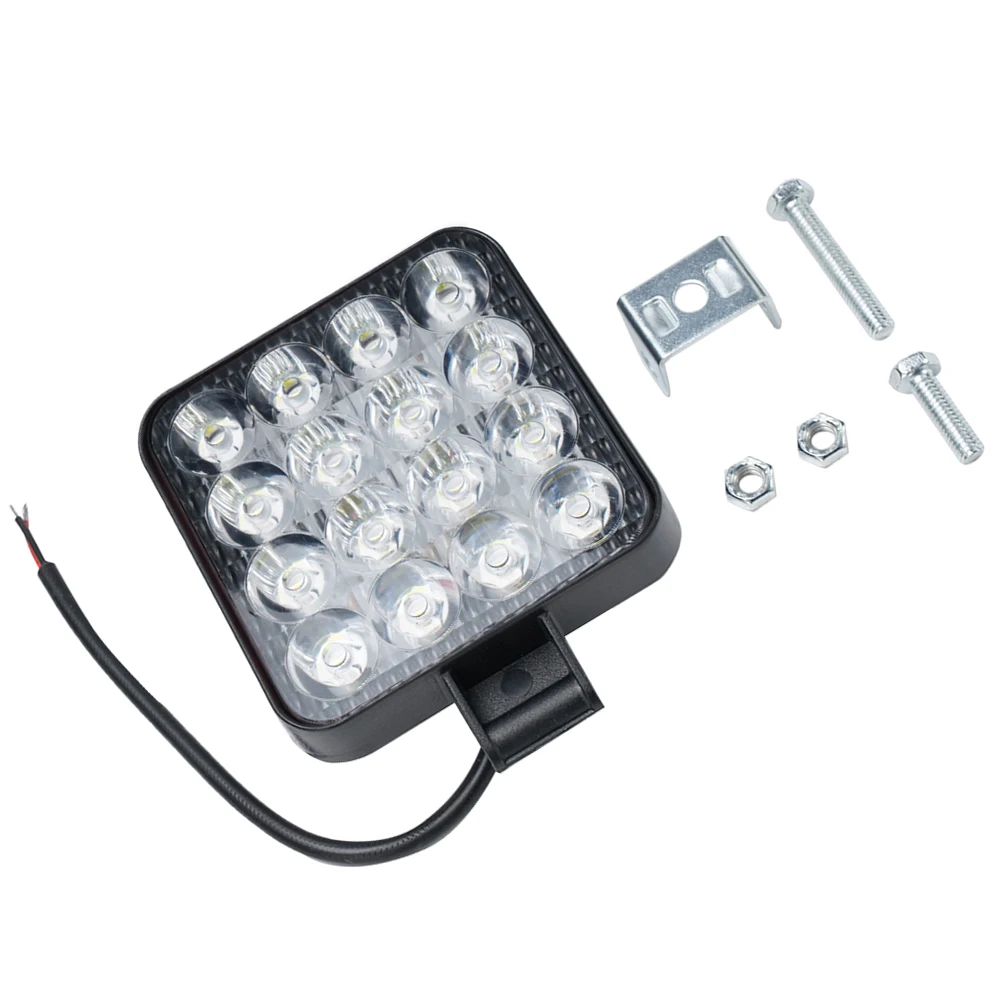 1pc Spotlight Working Light 1200LM 12v 24v 48w 16LED Accessories High Intensity Truck Off Road Tractor Replacement
1pc Spotlight Working Light 1200LM 12v 24v 48w 16LED Accessories High Intensity Truck Off Road Tractor Replacement
