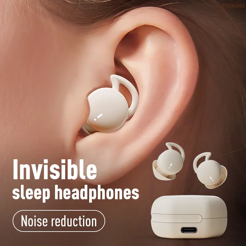 Bluetooth Earphones Sleep Noise Reduction TWS Wireless Earbbuds HiFi Stereo HD Call Headset In-ear Small Headphones V5.3+EDR
Bluetooth Earphones Sleep Noise Reduction TWS Wireless Earbbuds HiFi Stereo HD Call Headset In-ear Small Headphones V5.3+EDR