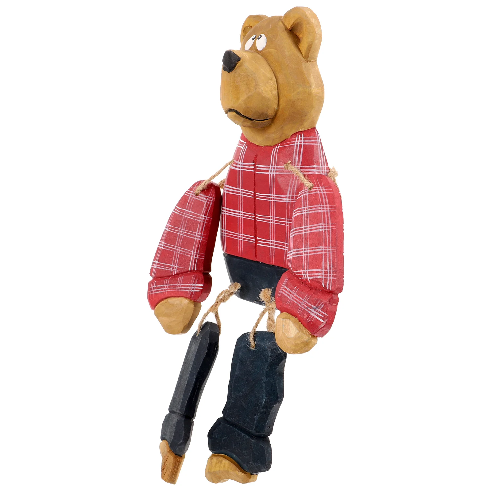 Wood Animal Decor Bear Figurine Sculpture Birthday Decoration for Girl Craft Pendant Crafts Wooden
Wood Animal Decor Bear Figurine Sculpture Birthday Decoration for Girl Craft Pendant Crafts Wooden