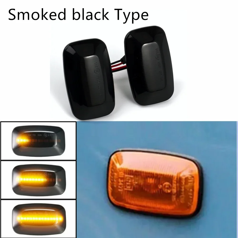 Dynamic Led Turn Signal Side Marker Lights Sequential Blinker Lamps for Toyota Land cruiser Landcruiser 70 80 100 Series
Dynamic Led Turn Signal Side Marker Lights Sequential Blinker Lamps for Toyota Land cruiser Landcruiser 70 80 100 Series