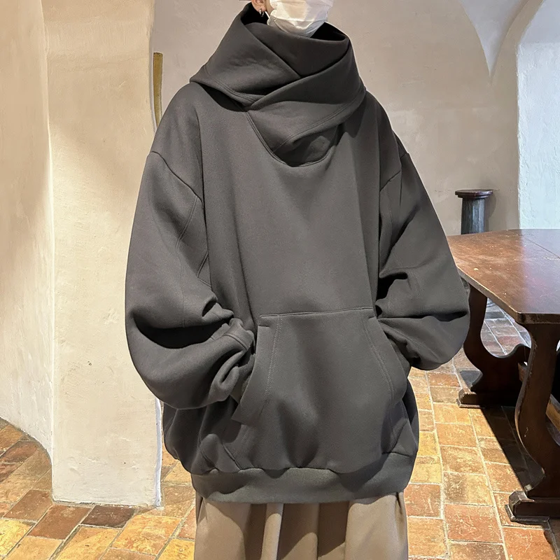 Autumn Winter High Collar Hoodie Men Fashion Casual Sweatshirt Men Japanese Streetwear Hip Hop Loose Pullover Hoodies Mens Hoody
Autumn Winter High Collar Hoodie Men Fashion Casual Sweatshirt Men Japanese Streetwear Hip Hop Loose Pullover Hoodies Mens Hoody