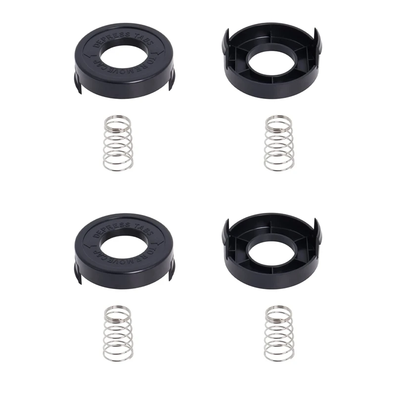 4 шт. 682378-02 крышка катушки с пружиной, совместимая с Black + Decker GLC12 GL250 GL310 GL360, сменная Крышка для стриммеров
4 шт. 682378-02 крышка катушки с пружиной, совместимая с Black + Decker GLC12 GL250 GL310 GL360, сменная Крышка для стриммеров
