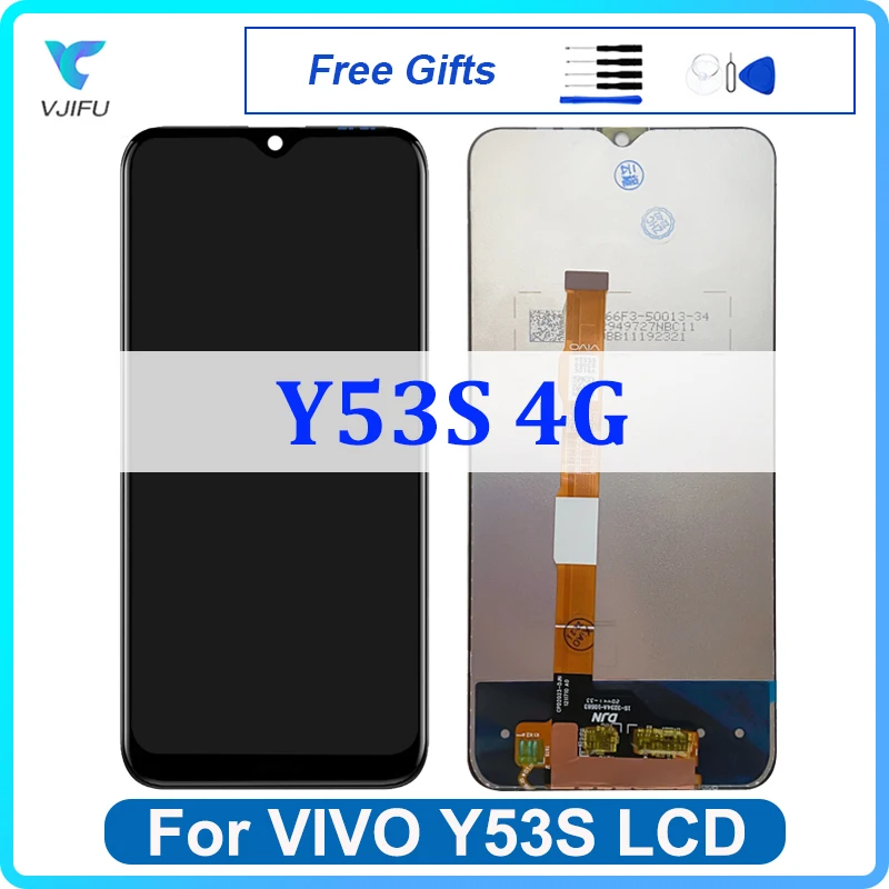 

Дисплей для VIVO Y53S 4G ЖК-дисплей для замены с рамкой запасные части с бесплатными инструментами