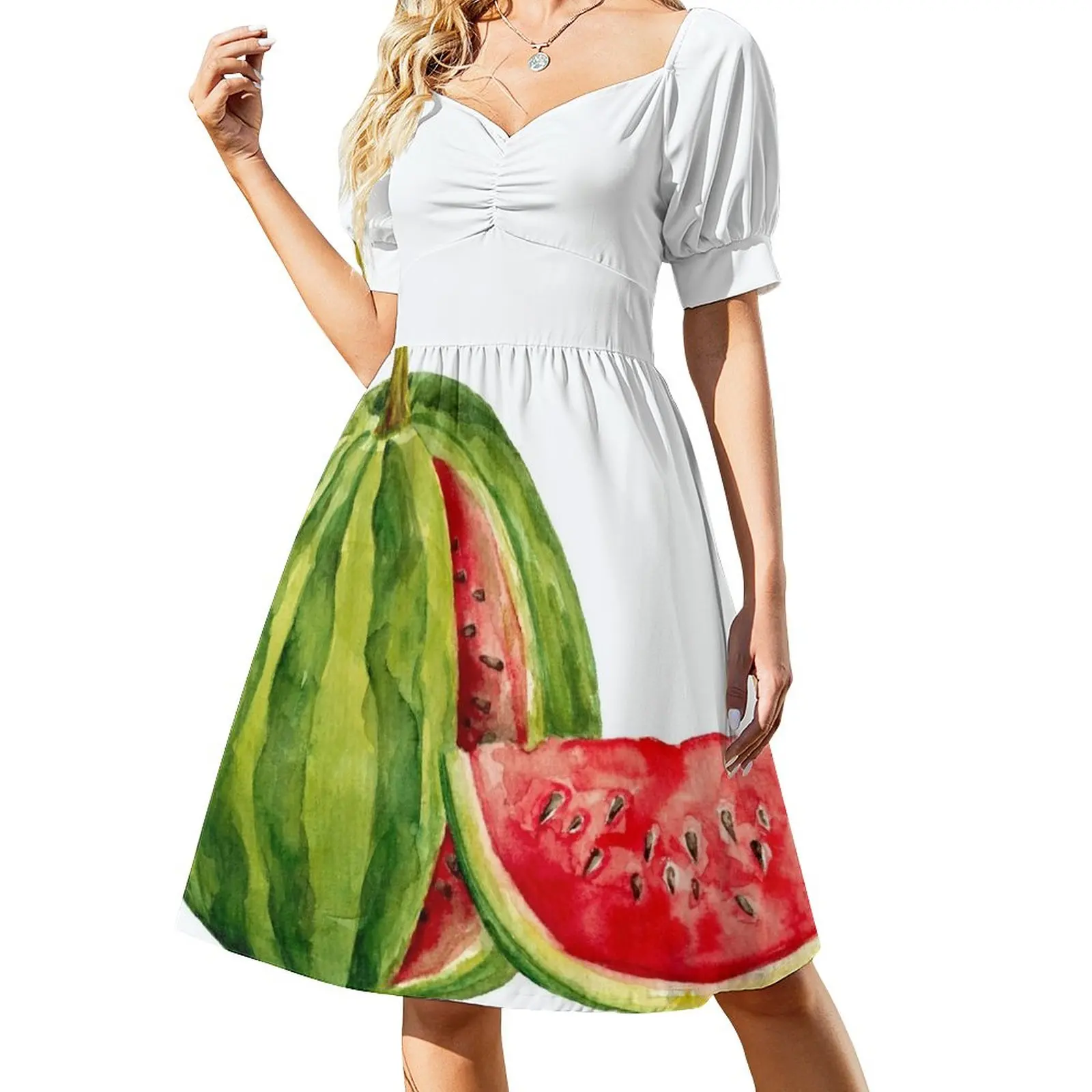 Watercolor watermelon Sleeveless Dress Summer women's clothing elegant dresses for women dresses for womens 2024
Watercolor watermelon Sleeveless Dress Summer women's clothing elegant dresses for women dresses for womens 2024