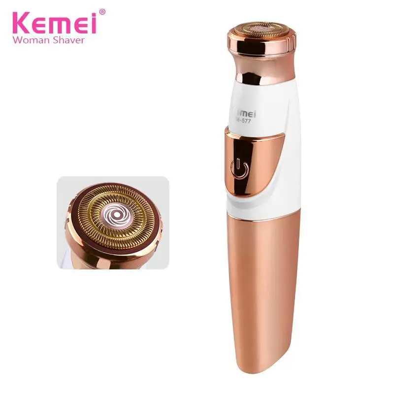 KEMEI Women's Shaving Machine KM-577 Bikini Line Portable Mini Shaving Machine Dry Battery
KEMEI Women's Shaving Machine KM-577 Bikini Line Portable Mini Shaving Machine Dry Battery
