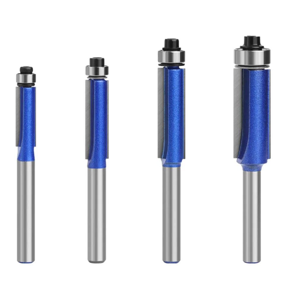 1pc 6mm Shank Router Bit Trim Router Bit With Bearing For Wood Template Pattern Bit Milling Cutter For Wood Woodworking Tools
1pc 6mm Shank Router Bit Trim Router Bit With Bearing For Wood Template Pattern Bit Milling Cutter For Wood Woodworking Tools