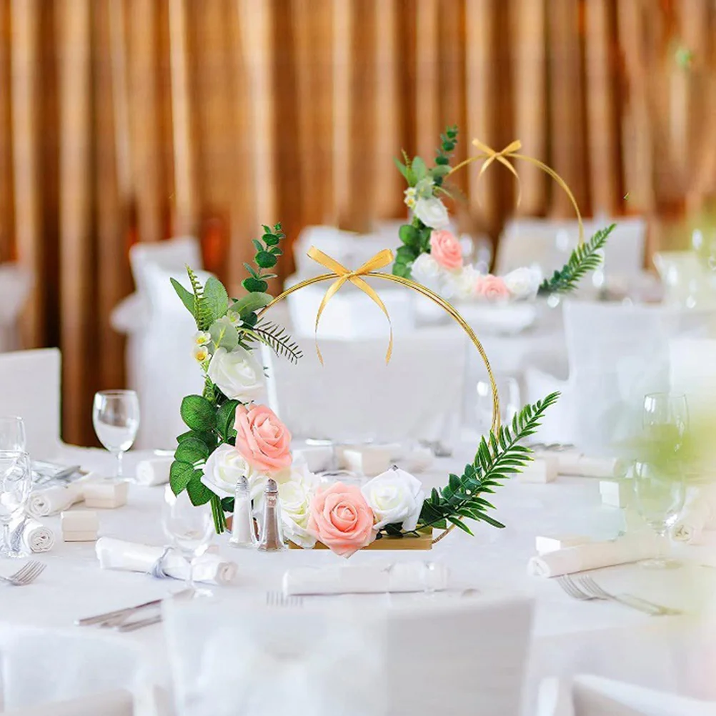 Garland Decoration Wedding Decorations Metal Floral Ring Hoop Party Decorate Centerpieces for Tables DIY Ornament Wooden Wreath
Garland Decoration Wedding Decorations Metal Floral Ring Hoop Party Decorate Centerpieces for Tables DIY Ornament Wooden Wreath