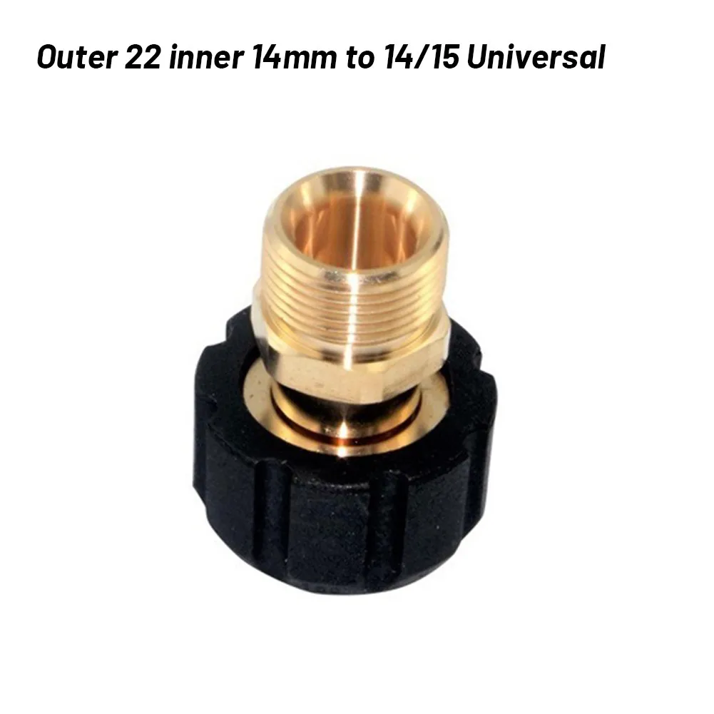 Adapter Outer 22 Inner 14/15mm To M22 Inner 14/15 High Pressure Cleaner Outer 22 Inner 14mm Transfer Rod 14/15
Adapter Outer 22 Inner 14/15mm To M22 Inner 14/15 High Pressure Cleaner Outer 22 Inner 14mm Transfer Rod 14/15