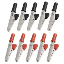 55mm Metal Alligator Clips Welding Dual-use Test Clamp with Fixing Screws 10Pcs Drop Shipping
55mm Metal Alligator Clips Welding Dual-use Test Clamp with Fixing Screws 10Pcs Drop Shipping