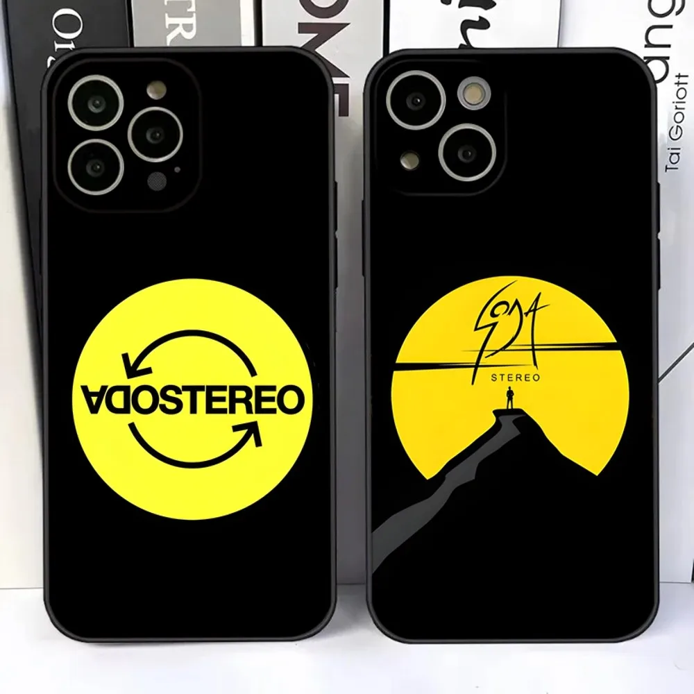 SODA S-STEREO Band Phone Case For iPhone 15,14,13,12,11 Plus,Pro,Max,XR,XS,X,7,8 Plus,SE,Mini Silicone Soft
SODA S-STEREO Band Phone Case For iPhone 15,14,13,12,11 Plus,Pro,Max,XR,XS,X,7,8 Plus,SE,Mini Silicone Soft