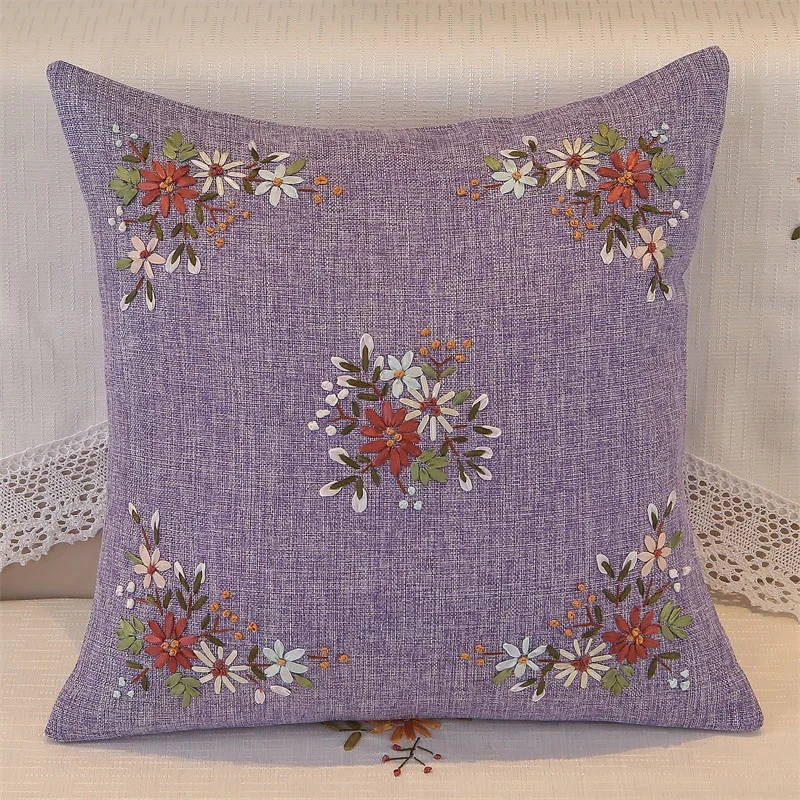 2 Pieces Of Hand Embroidered Pillow Cover Sofa Living Room Cloth Pillow Cover Modern Simplicity Without Core Multi-color Options
2 Pieces Of Hand Embroidered Pillow Cover Sofa Living Room Cloth Pillow Cover Modern Simplicity Without Core Multi-color Options