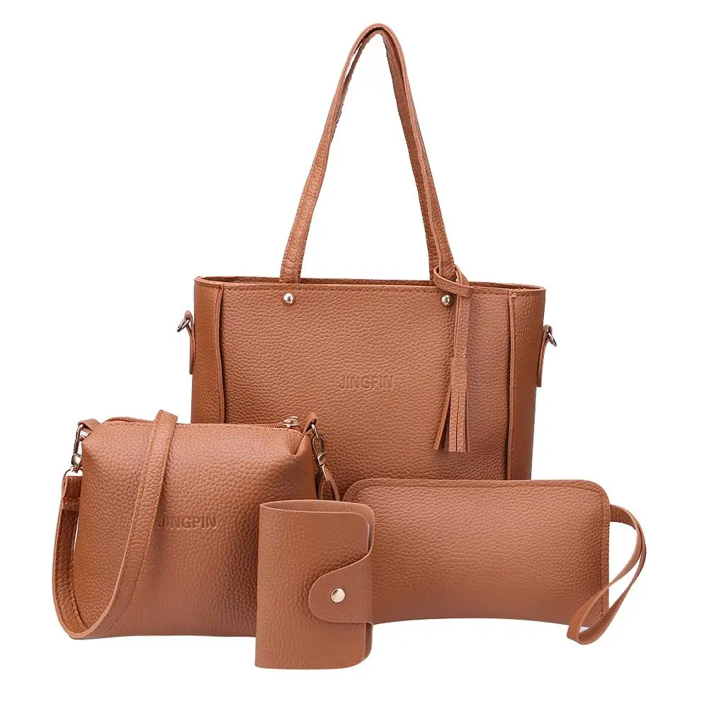 4pcs/Set Women Shoulder Bags 4pcs/Set Women Shoulder Bags