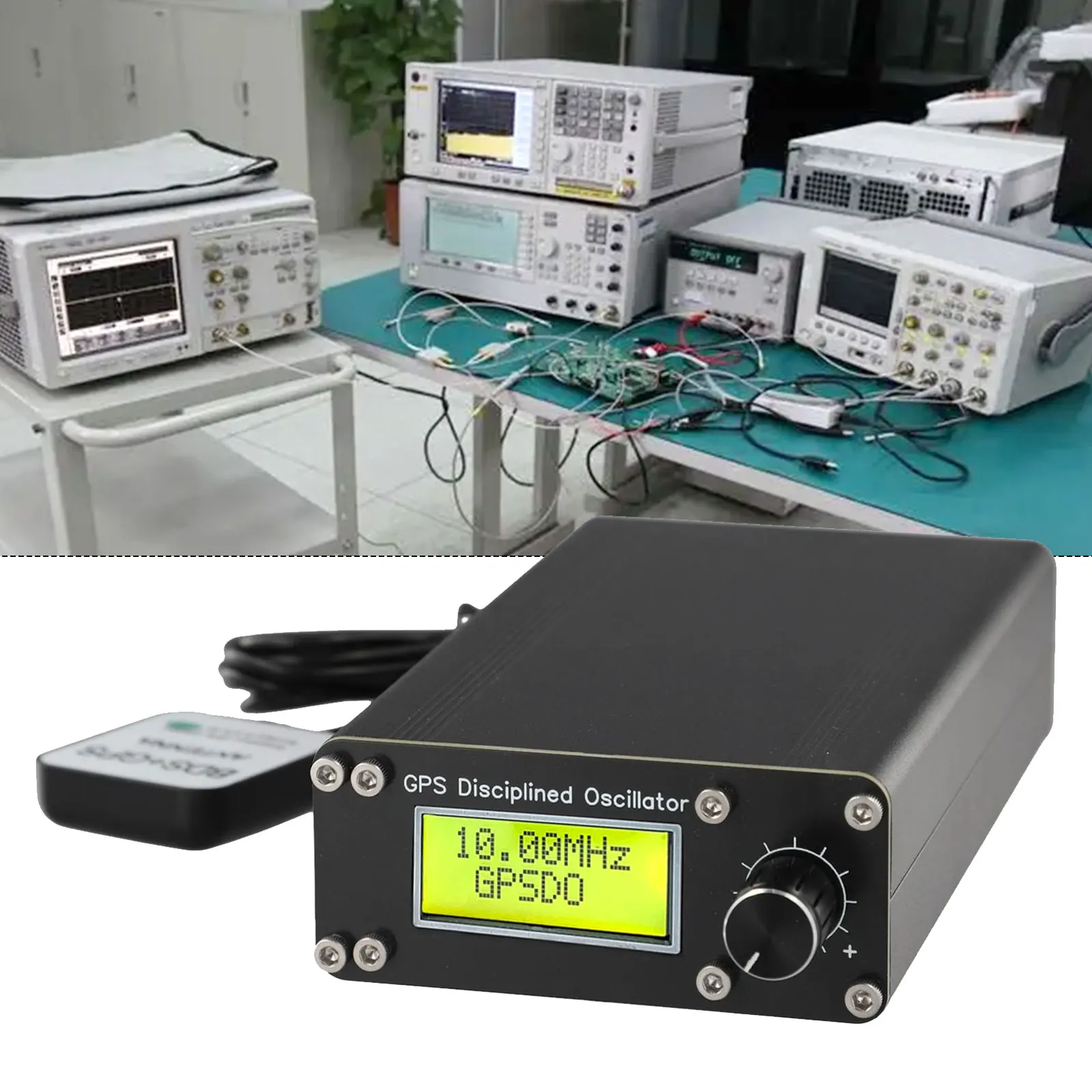 Advanced GPSDO GPS Tamed ClockCorrection Signal Generator Disciplined Oscillator 10MHz Reliable Solution for Meters
Advanced GPSDO GPS Tamed ClockCorrection Signal Generator Disciplined Oscillator 10MHz Reliable Solution for Meters