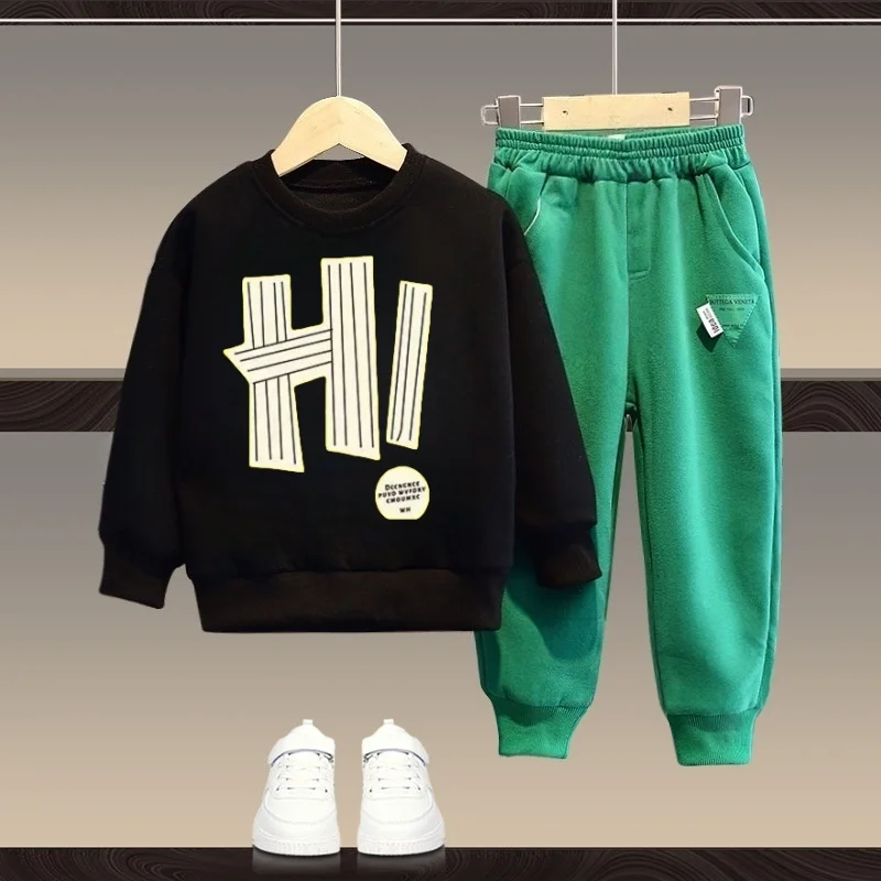 Autumn Children Boy Clothes Set Kid Girls Cartoon Printed Sweatshirts Pullover Top And Pants Suit Long Sleeve Tracksuits 19 S9a4e94a16dc041c8b3127cf5489d7badf