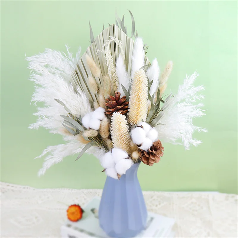 Natural Plants Free Shipping Dried Pampas Grass Palm Fan Leaf Flower Bunch For Home Christmas Accessories Desk Dekoration
Natural Plants Free Shipping Dried Pampas Grass Palm Fan Leaf Flower Bunch For Home Christmas Accessories Desk Dekoration