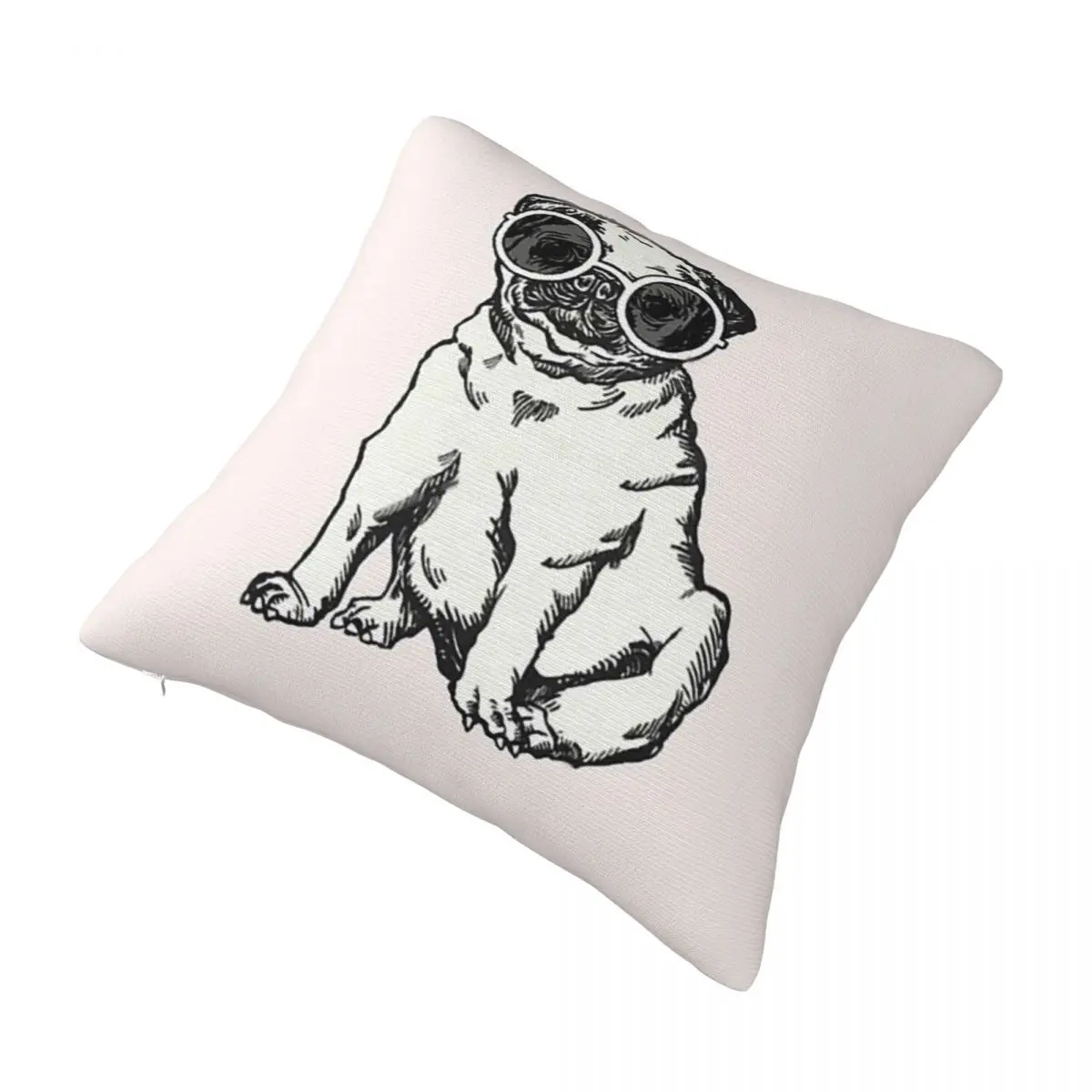 

Jenna Funny Julien Square Pillowcase Polyester Pillow Cover Velvet Cushion Zip Decorative Comfort Throw Pillow For Home Car