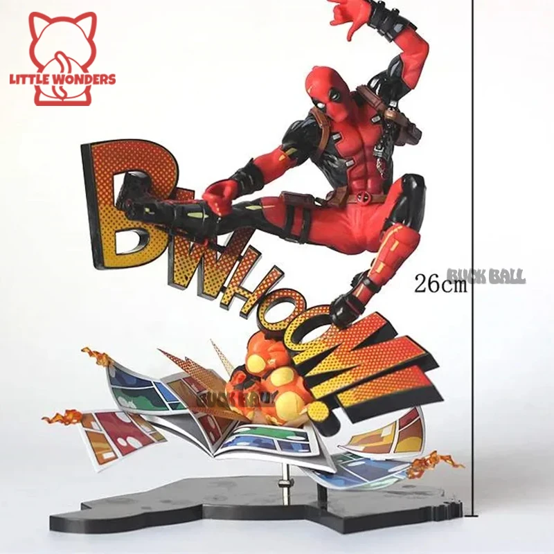 24cm Deadpool Anime Figure Breaking The Fourth Wall Figurine Iron Man Collection Deadpool Dimensional wall Toy Decor Model Gift
24cm Deadpool Anime Figure Breaking The Fourth Wall Figurine Iron Man Collection Deadpool Dimensional wall Toy Decor Model Gift