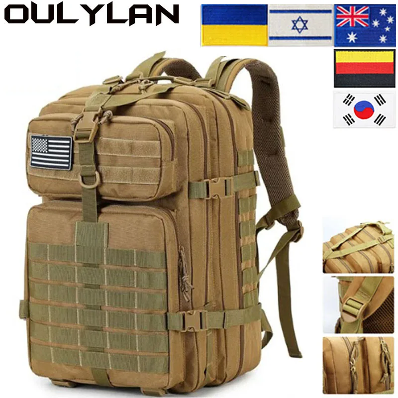 Oulylan 900D Nylon Army Military Tactical Backpack 3P Softback Outdoor Waterproof Rucksack Hiking Camping Hunting Backpack
Oulylan 900D Nylon Army Military Tactical Backpack 3P Softback Outdoor Waterproof Rucksack Hiking Camping Hunting Backpack