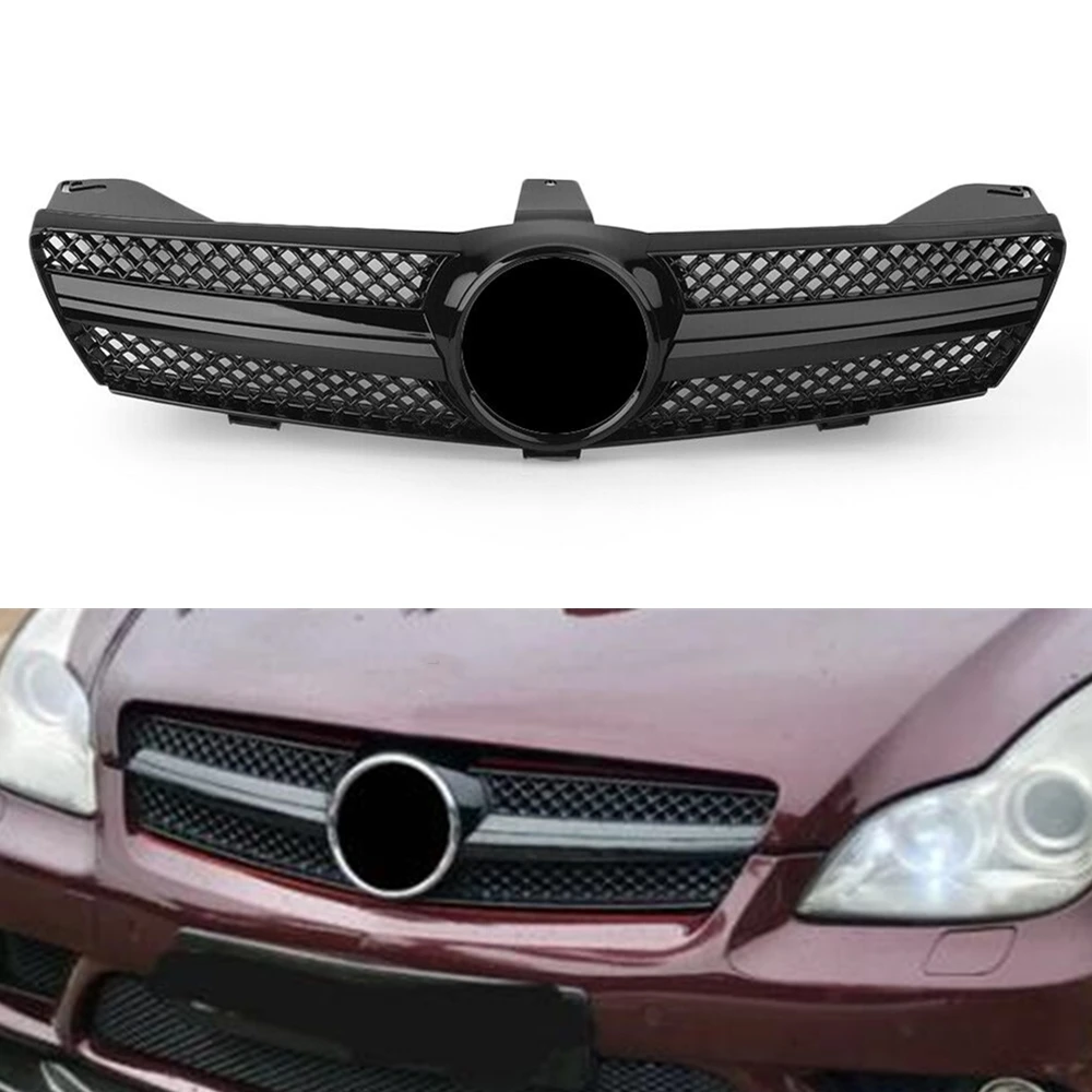 Front Grille Grill For Mercedes Benz W219 CLS Class CLS350 CLS500 SLS600 2005 2006 2007 2008 AMG Style Upper Bumper Hood Mesh
Front Grille Grill For Mercedes Benz W219 CLS Class CLS350 CLS500 SLS600 2005 2006 2007 2008 AMG Style Upper Bumper Hood Mesh