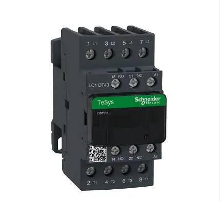 

LC1DT40M7 TeSys D contactor - 4P(4 NO) - AC-1 - = 440 V 40 A - 220 V AC 50/60 Hz coil