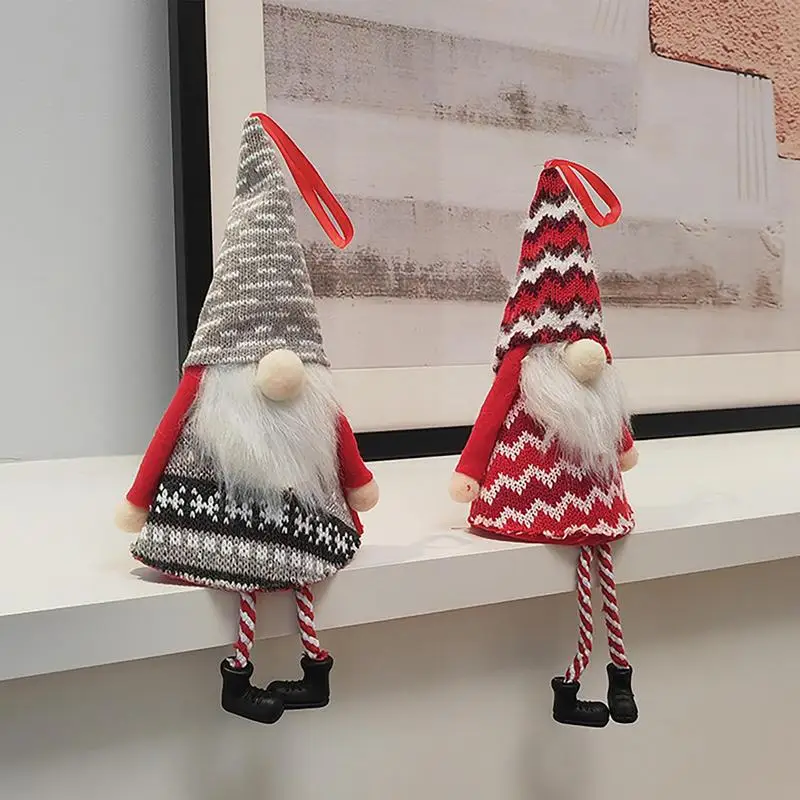 Mini Christmas Gnomes Pendants Atmospheric Gnomes Knitted Faceless Old Man Creative Gifts For Railing Christmas Tree Window
Mini Christmas Gnomes Pendants Atmospheric Gnomes Knitted Faceless Old Man Creative Gifts For Railing Christmas Tree Window