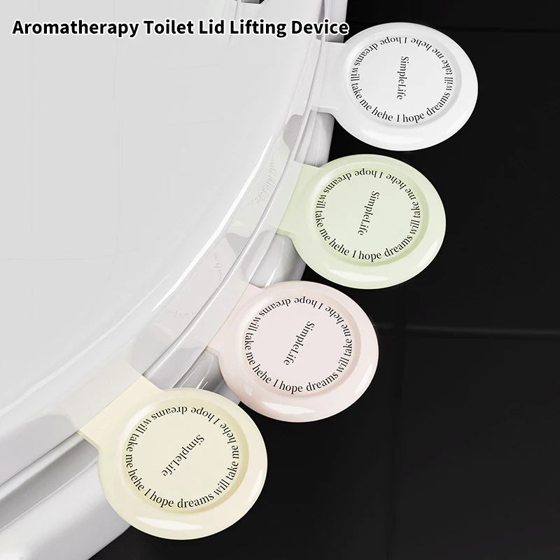 

Multifunction Toilet Seat Lifter Aromatherapy Toilet Lid Lifting Device Avoid Touching Toilet Lid WC Bathroom Accessories