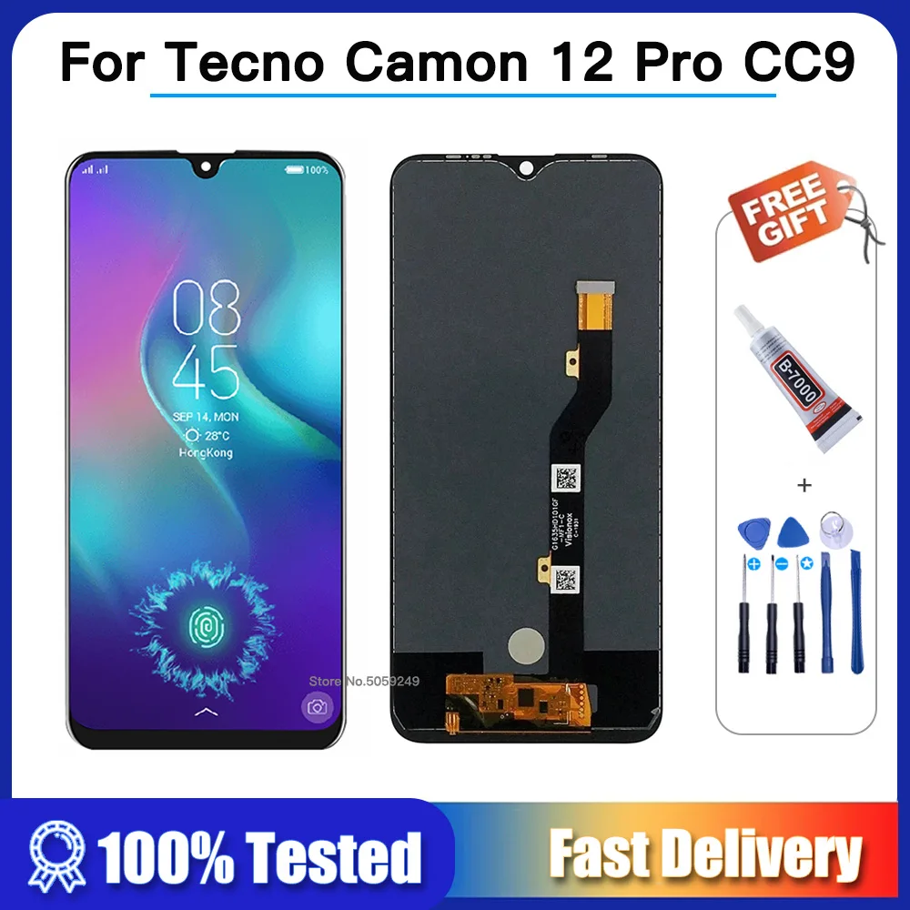 6,4 "Оригинальный ЖК-дисплей для Tecno Camon 12 Pro CC9 ЖК-дисплей и сенсорный экран дигитайзер стекло в сборе запасные части 100% Протестировано
6,4 "Оригинальный ЖК-дисплей для Tecno Camon 12 Pro CC9 ЖК-дисплей и сенсорный экран дигитайзер стекло в сборе запасные части 100% Протестировано