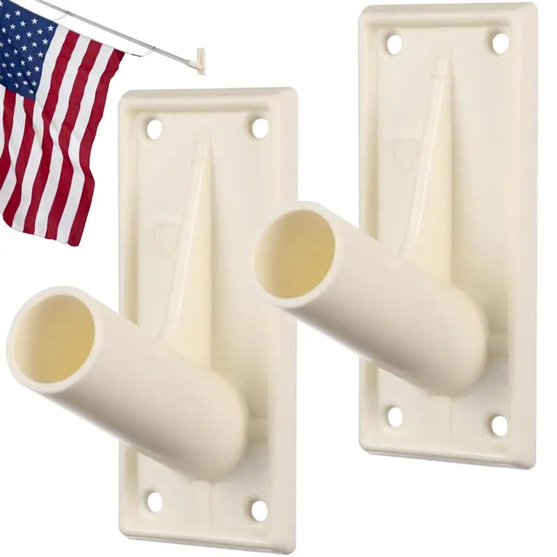 2Pcs Wall Flag Pole Holder Flag Adhesive Stand Flag Mounting Bracket Garland Banner Bracket For Outdoor Fence Porch Brick
2Pcs Wall Flag Pole Holder Flag Adhesive Stand Flag Mounting Bracket Garland Banner Bracket For Outdoor Fence Porch Brick