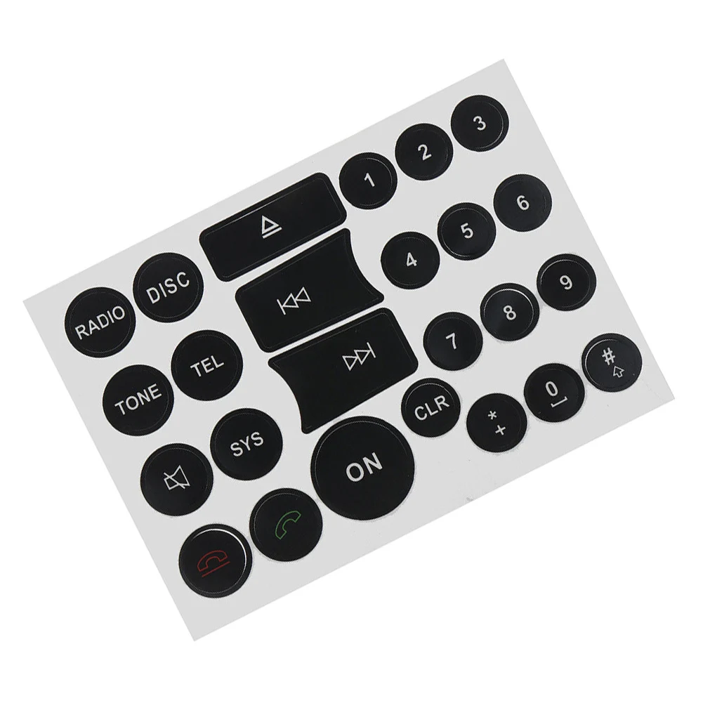 1 Set Radio Button Repair Sticker Decal White Lettering Abscission For Mercedes-Benz High Grade Vinyl Radio Button
1 Set Radio Button Repair Sticker Decal White Lettering Abscission For Mercedes-Benz High Grade Vinyl Radio Button