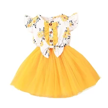 New Summer Girls Dresses Sleeveless Knee-length Kids Clothes Flower Printing Baby Children Clothing A-line Dress for Beach 
New Summer Girls Dresses Sleeveless Knee-length Kids Clothes Flower Printing Baby Children Clothing A-line Dress for Beach