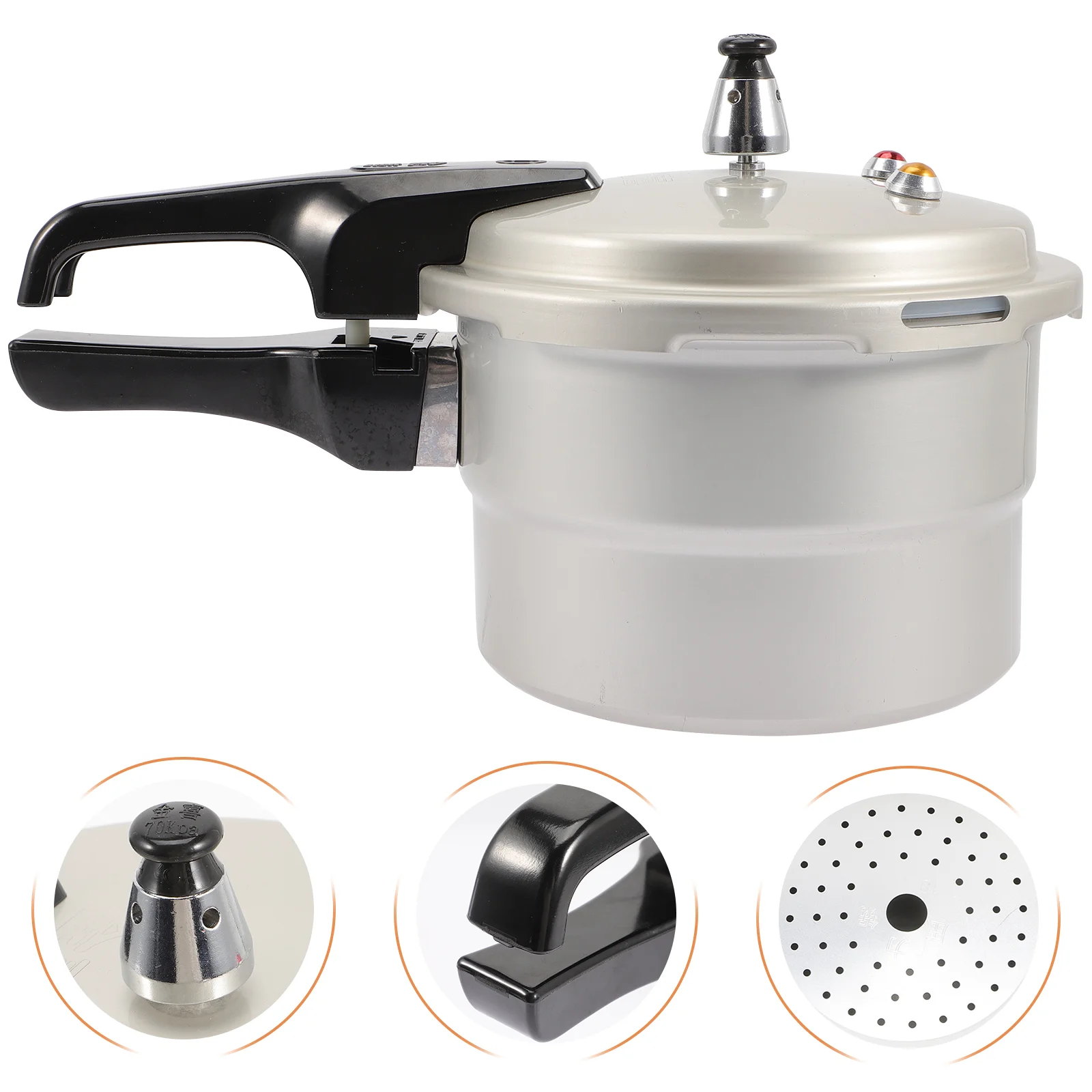 Pressure Cooker Home Pot Gas Stove Portable Kitchenware Stainless Steel Cookware Restaurant Safe Food Grade
Pressure Cooker Home Pot Gas Stove Portable Kitchenware Stainless Steel Cookware Restaurant Safe Food Grade
