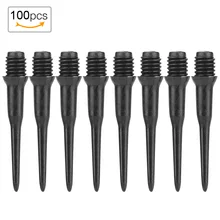 100pcs Plastic Dart Spots Needle Soft Tips Replacement Set Accessory for Electronic Darts Black
100pcs Plastic Dart Spots Needle Soft Tips Replacement Set Accessory for Electronic Darts Black
