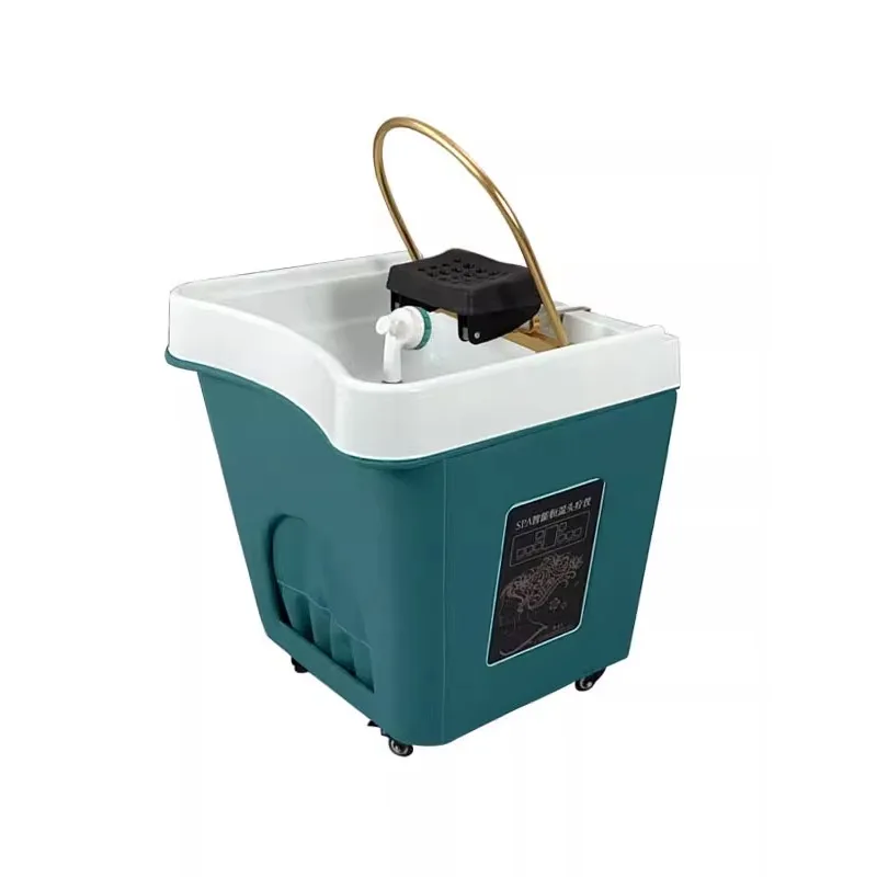 Movable Shampoo Basin Head Therapy Machine Supporting Massage Couch Facial Bed Fumigation Water Circulation Shampoo Machine
Movable Shampoo Basin Head Therapy Machine Supporting Massage Couch Facial Bed Fumigation Water Circulation Shampoo Machine