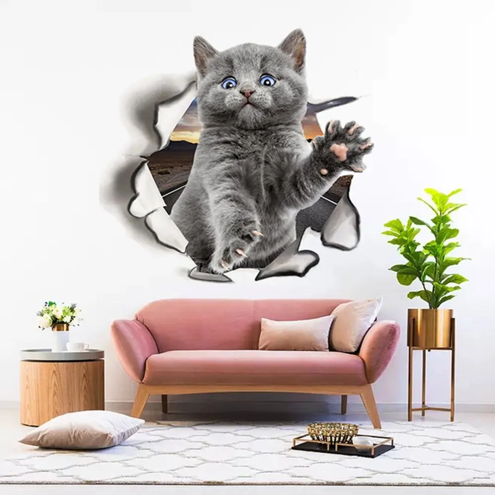 PVC Wall Sticker Art Vivid Home Decoration DIY Animal Decor Toilet Stickers Toilet Decorative Wc Accessories Wc Mural
PVC Wall Sticker Art Vivid Home Decoration DIY Animal Decor Toilet Stickers Toilet Decorative Wc Accessories Wc Mural