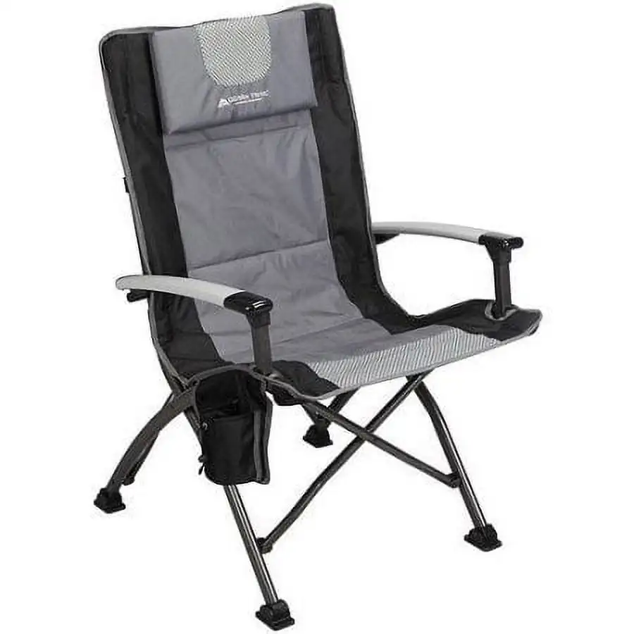High Back Camping Chair Comfortable Durable Convenient for Storage Stable and Foldable Black
High Back Camping Chair Comfortable Durable Convenient for Storage Stable and Foldable Black