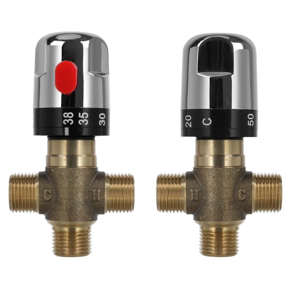 1PC Brass Pipe Thermostat Faucet Thermostatic Mixing Valve Bathroom Water Temperature Control Faucet Home Improvement
1PC Brass Pipe Thermostat Faucet Thermostatic Mixing Valve Bathroom Water Temperature Control Faucet Home Improvement