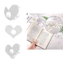 Creative Lightweight Transparent Clear Acrylic Book Thumb Holder Bookmark for School Book Thumb Holder Book Marker
Creative Lightweight Transparent Clear Acrylic Book Thumb Holder Bookmark for School Book Thumb Holder Book Marker