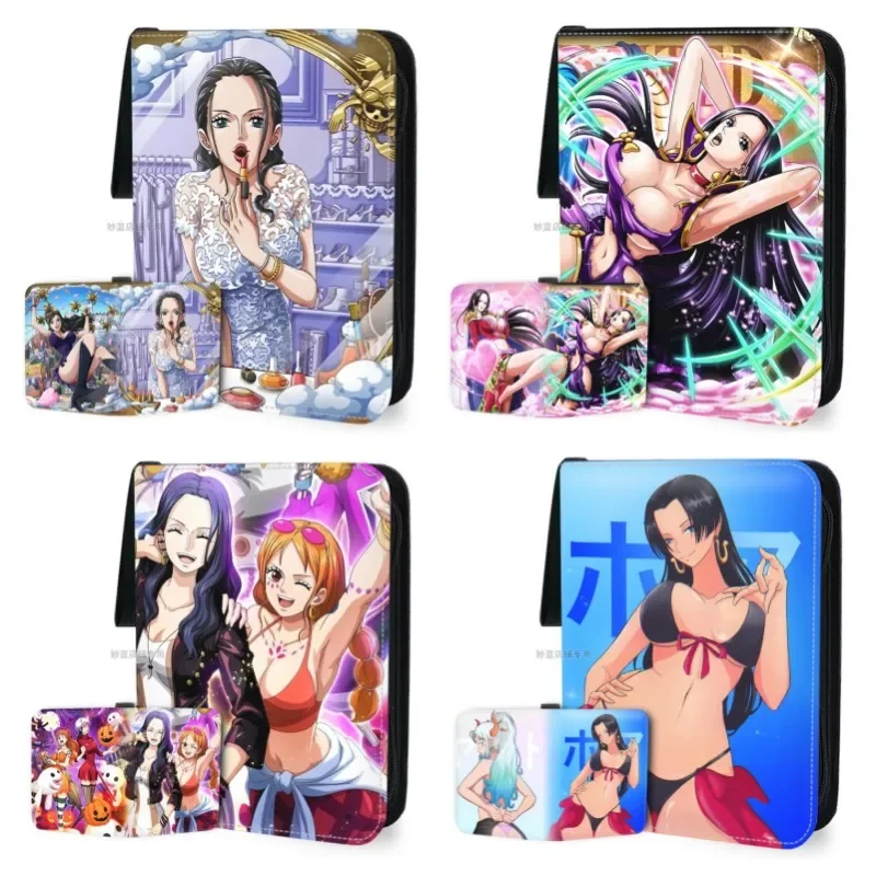 ONE PIECE Diy Boa Hancock Nico Robin Customized Large-capacity Zippered Card Holder Card Book Animation Derivatives for Friend 
ONE PIECE Diy Boa Hancock Nico Robin Customized Large-capacity Zippered Card Holder Card Book Animation Derivatives for Friend