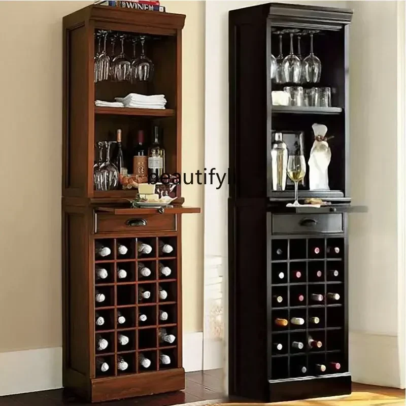 Solid Wood Home Wine Cabinet Combination Sideboard Cabinet Tea Cabinet Locker
Solid Wood Home Wine Cabinet Combination Sideboard Cabinet Tea Cabinet Locker