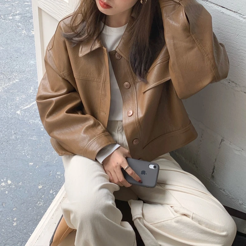 2023 Spring Summer New Women's Jacket Vintage Fashion Style Versatile Long Sleeve Polo Loose Coat Free Shipping
2023 Spring Summer New Women's Jacket Vintage Fashion Style Versatile Long Sleeve Polo Loose Coat Free Shipping