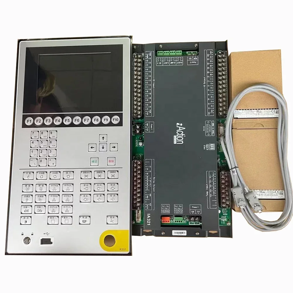 Ningbo EST controller IA321 PLC with 8 inches display, A621 controller for All-electric injection molding machine
Ningbo EST controller IA321 PLC with 8 inches display, A621 controller for All-electric injection molding machine