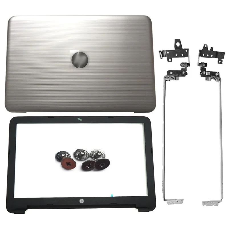 Оригинальная задняя крышка для ноутбука HP Pavilion 15-AY 15-BA 15-BD 250 G4/Передняя панель/петли серебристо-черного цвета 859511-001 855027-001
Оригинальная задняя крышка для ноутбука HP Pavilion 15-AY 15-BA 15-BD 250 G4/Передняя панель/петли серебристо-черного цвета 859511-001 855027-001