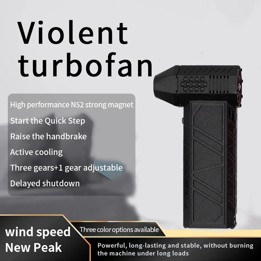 Powerful Blower 120000 RPM High Speed Duct Fan Mini Turbo Jet Fan 120000 Rpm Turbo Violent Fans High-Performance Brushless Motor
Powerful Blower 120000 RPM High Speed Duct Fan Mini Turbo Jet Fan 120000 Rpm Turbo Violent Fans High-Performance Brushless Motor