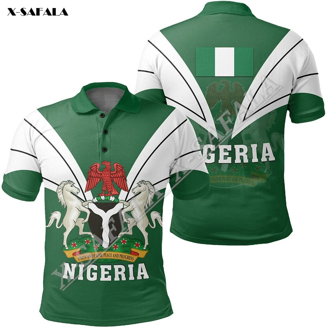 Africa Flag Nigeria Tattoo 3D Full Printed Men Polo Shirt Collar Short Sleeve Street Wear Casual High-Class Material Tee Tops
Africa Flag Nigeria Tattoo 3D Full Printed Men Polo Shirt Collar Short Sleeve Street Wear Casual High-Class Material Tee Tops