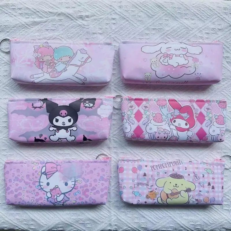Sanrio канцелярские принадлежности Hellokitty ручка сумка Kuromi Kawaii аниме студент Pu кошелек My Melody мультфильм Однослойная ручка фоторучка подарок на день рождения
Sanrio канцелярские принадлежности Hellokitty ручка сумка Kuromi Kawaii аниме студент Pu кошелек My Melody мультфильм Однослойная ручка фоторучка подарок на день рождения