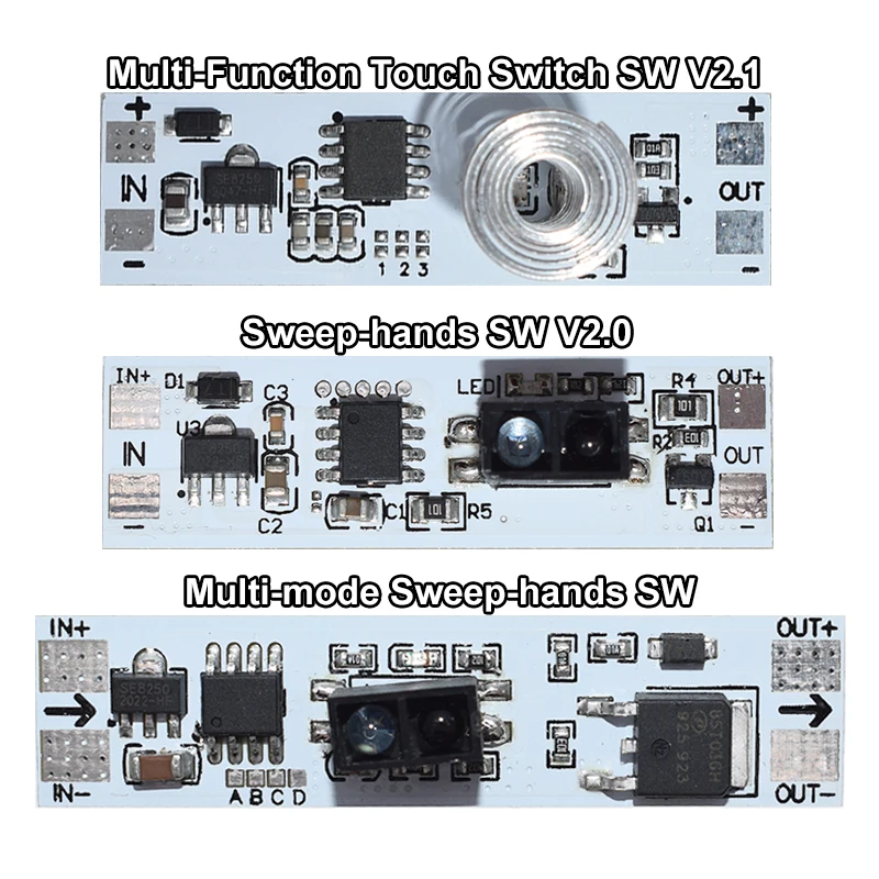 

Short Distance Scan Sensor Sweep Hand Sensor Switch Module 36W 3A Constant Voltage for Auto Smart Home Compatible XK-GK-4010A