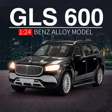 1/24 Maybachs GLS class GLS600 Alloy Car Model Diecasts Metal Toy Car Model Collection Sound Light Simulation Car Kids Toys Gift
1/24 Maybachs GLS class GLS600 Alloy Car Model Diecasts Metal Toy Car Model Collection Sound Light Simulation Car Kids Toys Gift