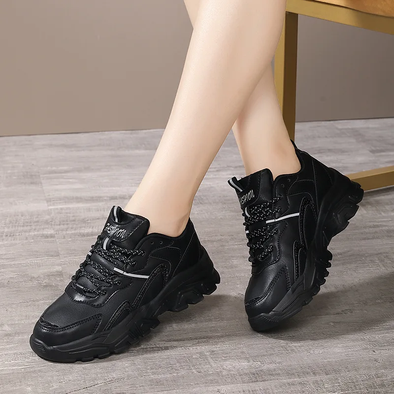 2023 New Women Casual Sport Shoes Girl Mesh Comfortable Designer Sneaker Trainers Platform Shoe Student Vulcanized Shoes Add 5cm
2023 New Women Casual Sport Shoes Girl Mesh Comfortable Designer Sneaker Trainers Platform Shoe Student Vulcanized Shoes Add 5cm