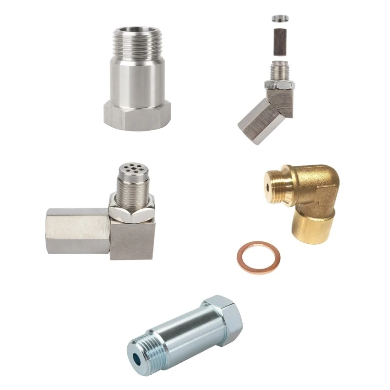Universal O2 Extender 90 Degree or 45 Degree O2 Bung Extension Catalytic Converter O2 Spacer
Universal O2 Extender 90 Degree or 45 Degree O2 Bung Extension Catalytic Converter O2 Spacer